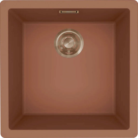 ELLECI - Mosogatótálca Zen-F 102 K83 Clay bronz tartozékokkal
