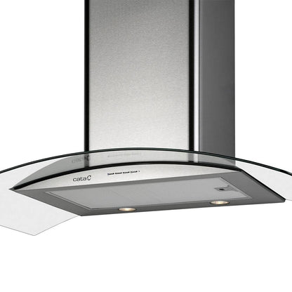 Cata - Páraelszívó GAMMA GLASS 900 GX/F inox LED