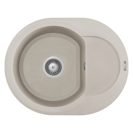 ELLECI - Mosogatótálca Easy ROUND 600 G39 Bianco soft