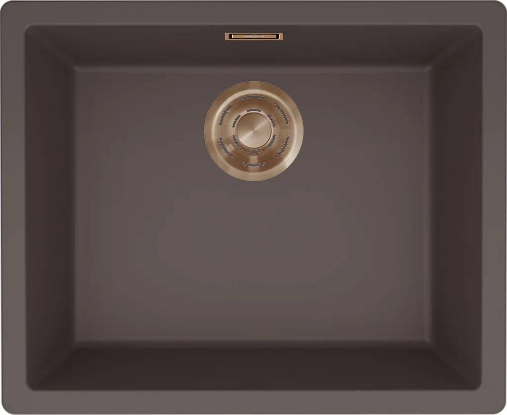 ELLECI - Mosogatótálca Zen-F 105 K87 Cocoa bronz tartozékokkal