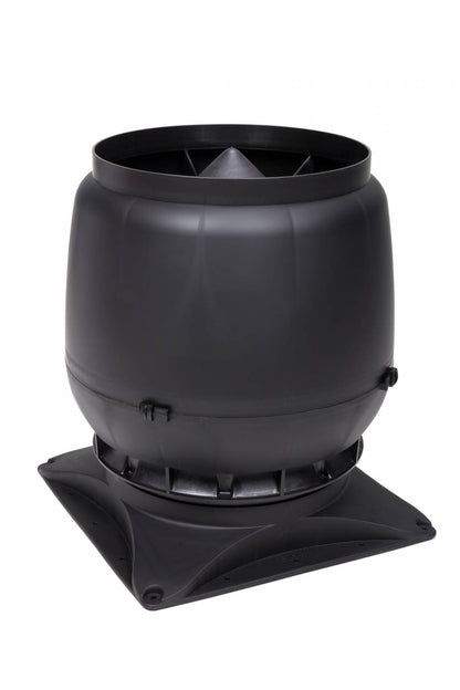 VILPE 200S 400x400-as tetőszellőző, fekete - A készlet erejéig rendelhető!
