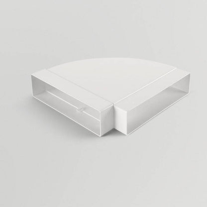 Elica - Lapos csatorna sarok 90° vízszintes 218x55 mm