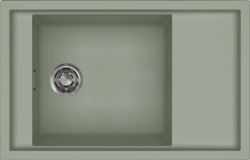 ELLECI - Mosogatótálca Sintesi 305 K82 Sage inox tartozékokkal