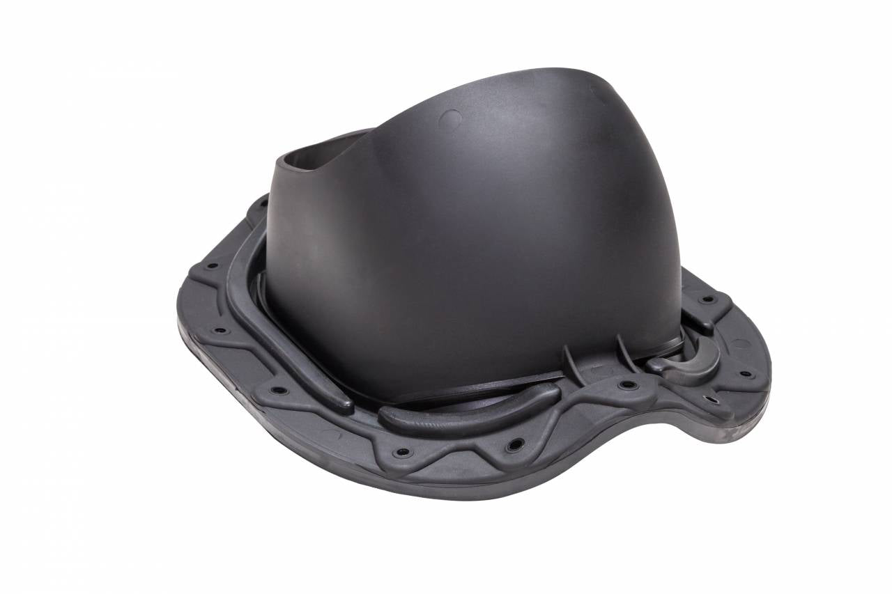 VILPE STEEL profilos átvezető elem, fekete
