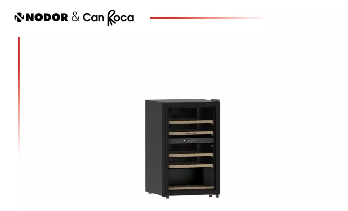 NODOR - Beépíthető borhűtő NorCare VF-53 BK