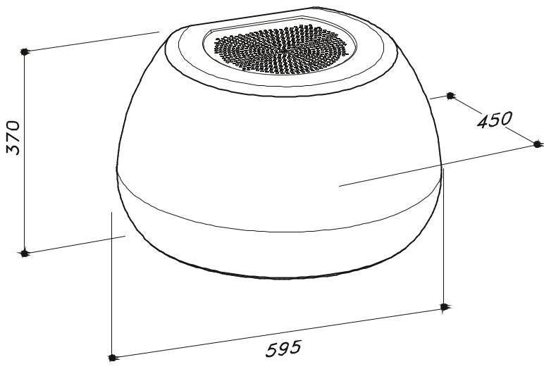 Sirius - Páraelszívó SLT-106 LINK TW fehér