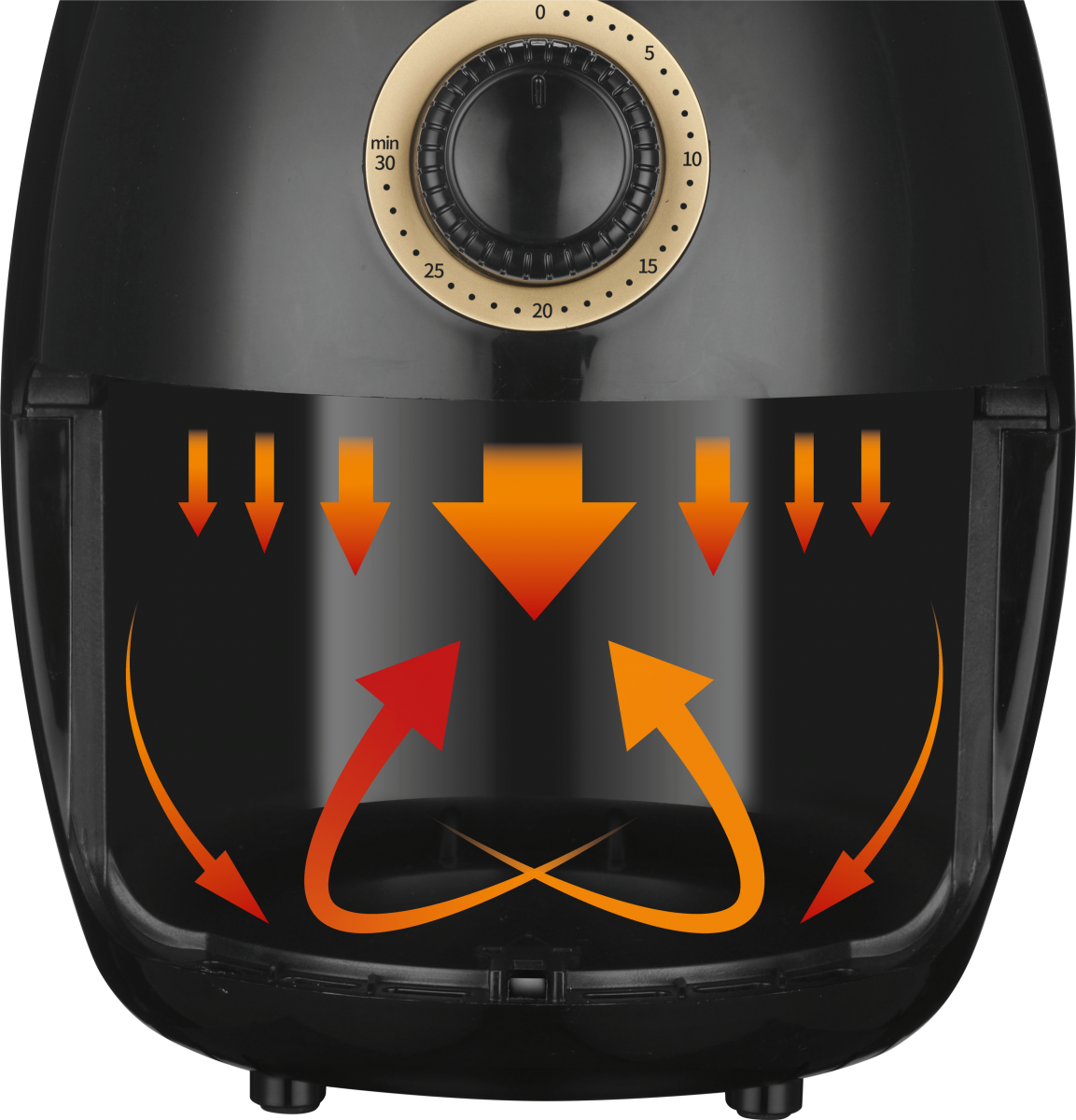 ARDES 1K32 2 literes Air Fryer forrólevegős sütő, olajsütő