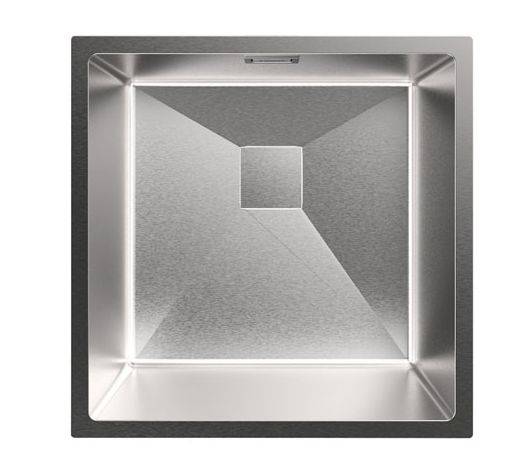 NODOR - Mosogatótálca NorAce 40.40 1C R10 CP inox munkalapra és alá is szerelhető