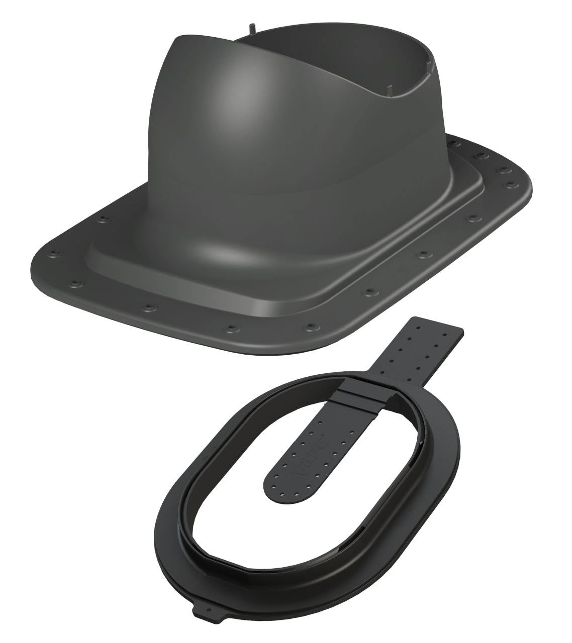 VILPE® CLASSIC LOIVA CLICK lemeztető átvezető elem, antracit