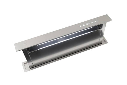Sirius - Páraelszívó S-DD2/L EM 58 LED inox motor nélkül