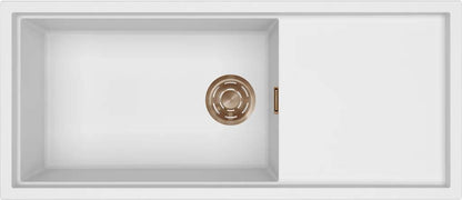 ELLECI - Mosogatótálca Sintesi 510 K96 White bronz tartozékokkal