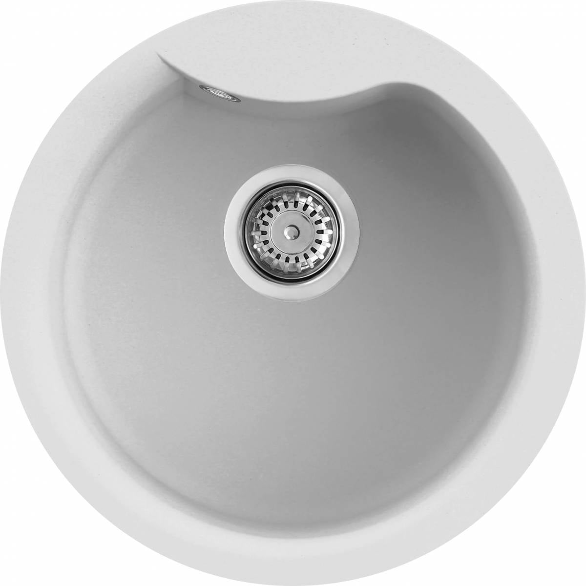 ELLECI - Mosogatótálca Ego ROUND G68 Bianco