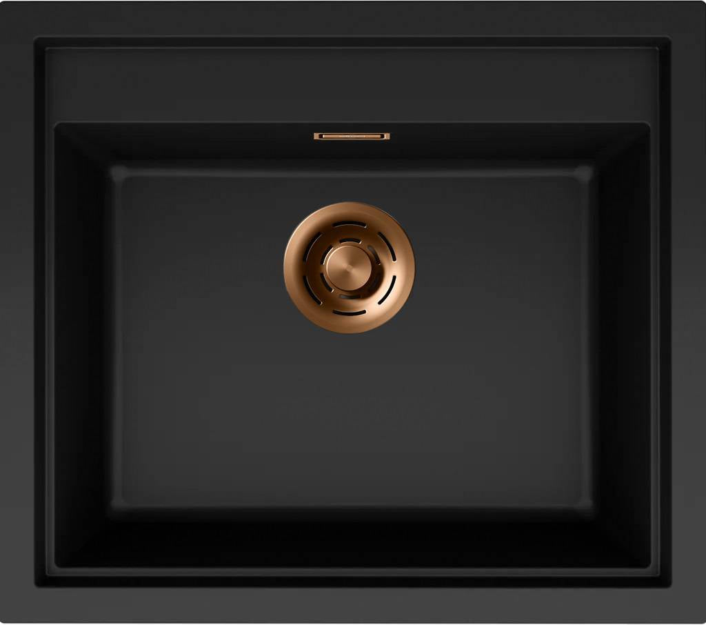ELLECI - Mosogatótálca Sintesi 105 K86 Black bronz tartozékokkal