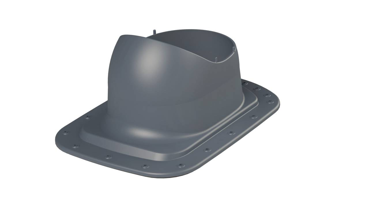 VILPE® CLASSIC LOIVA átvezető elem, szürke