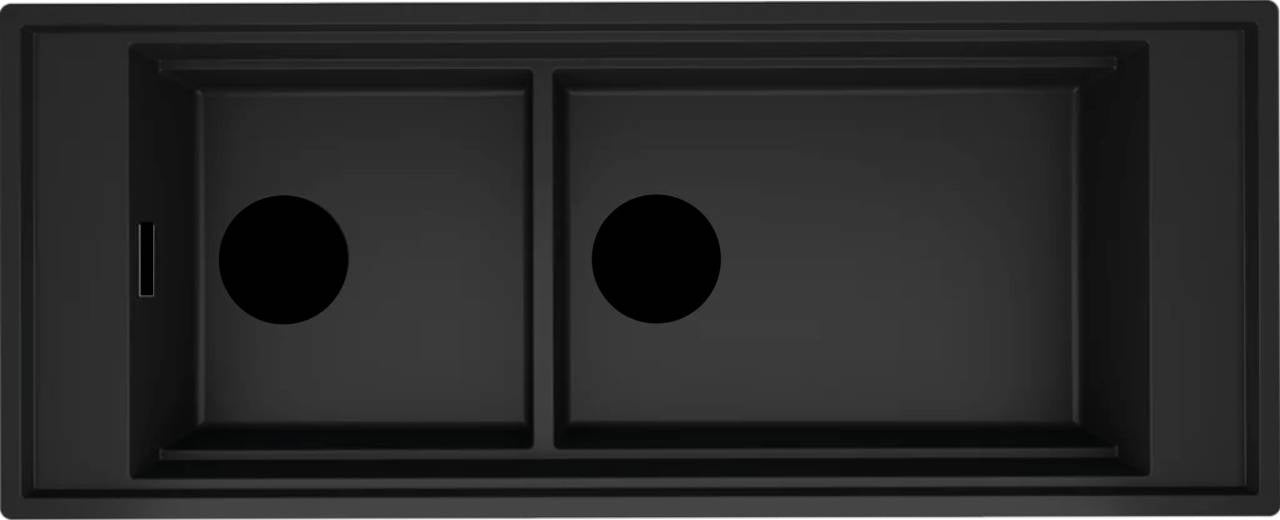 ELLECI - Mosogatótálca Mixology 590 K86 Black fekete tartozékokkal