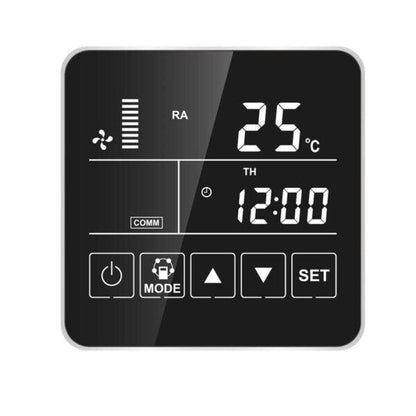 HOLTOP Eco-Smart Pro Plus XHBQ-D2.5 DMTHC központi hővisszanyerős szellőztető entalpia hőcserélővel, LCD kijelzős vezérléssel, WiFi-vel