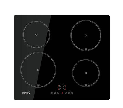 CATA - Beépíthető indukciós főzőlap IB-6324E2 BK Hob to Hood