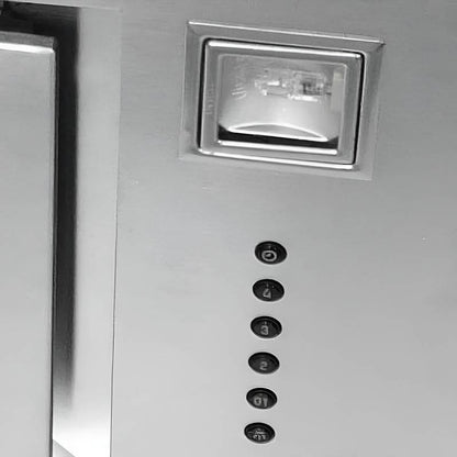Sirius - Páraelszívó SL-903 P EM 70 cm inox - motor nélkül