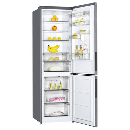 DAVOLINE - Hűtőszekrény kombinált NCRF-390 IX NE NO FROST + Ajándék hűtőtáska