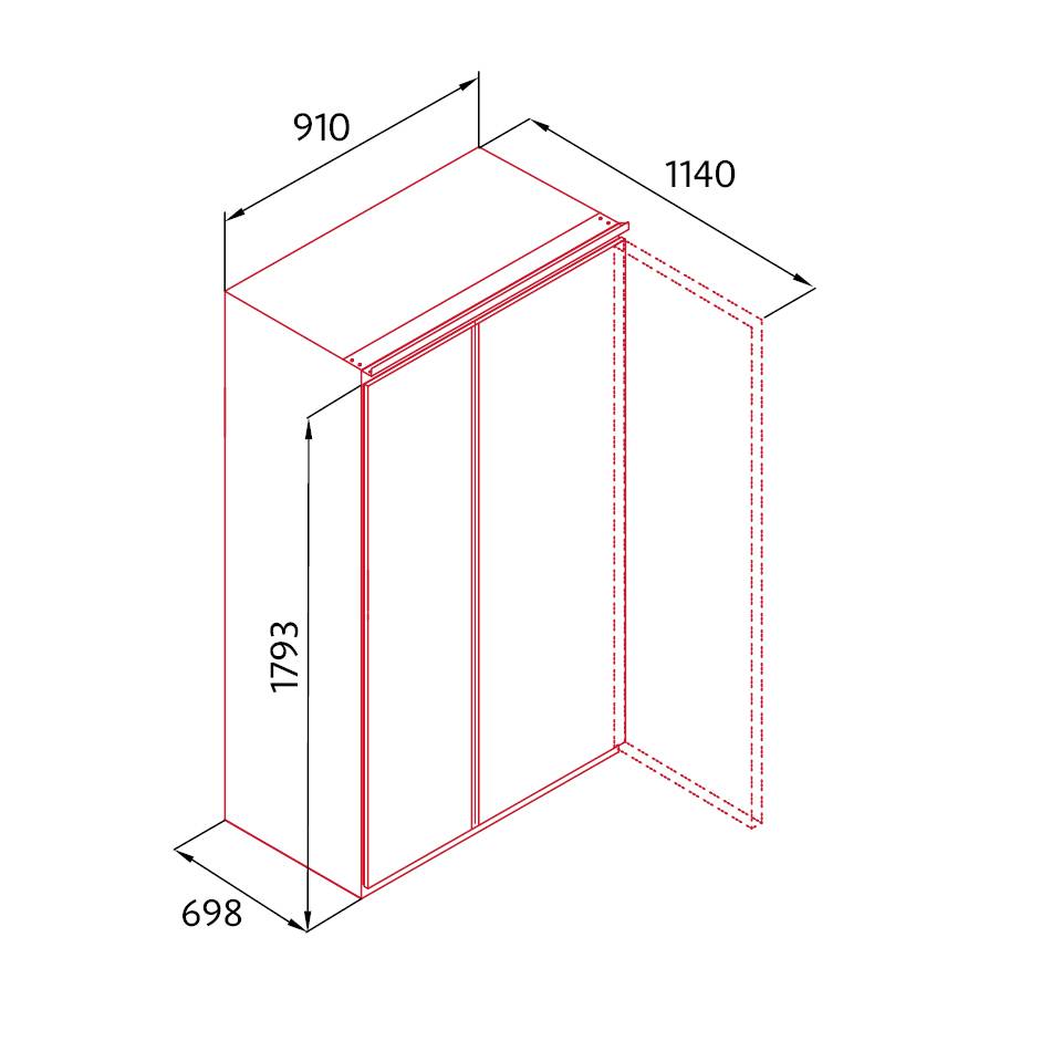 NODOR - Hűtőszekrény side by side NorFrost INFINITY 178-TNF SS + Ajándék hűtőtáska