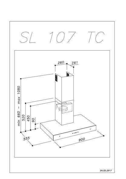 Sirius - Páraelszívó SLTC-107 TW inox