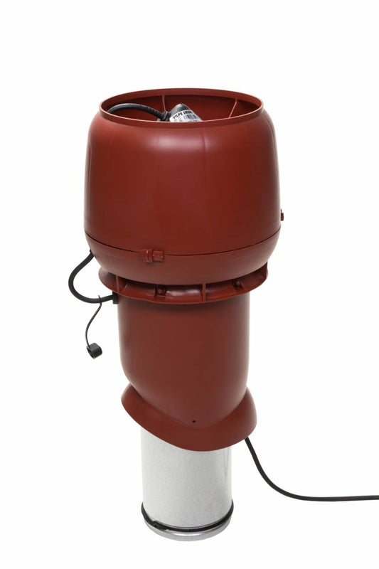 VILPE E220P/160/IS/500 tetőventilátor, vörös