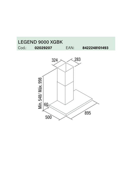 Cata - Páraelszívó LEGEND 9000 XGBK