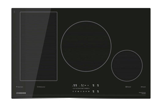 NODOR - Beépíthető indukciós főzőlap NorCoock IH-N8106 BK Hob to Hood Fekete