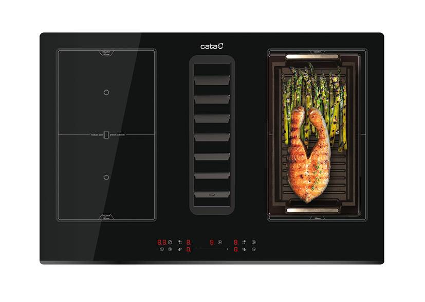 CATA - IAS-7024 FLOW-IN indukciós főzőlap beépített elszívóval