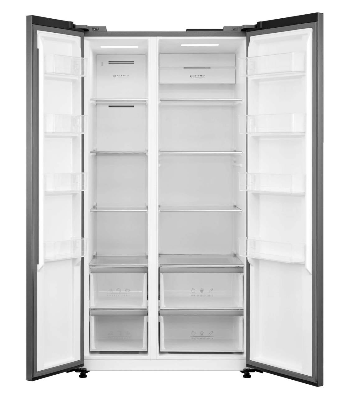 NODOR - Hűtőszekrény side by side NorFrost INFINITY 178-TNF SS + Ajándék hűtőtáska