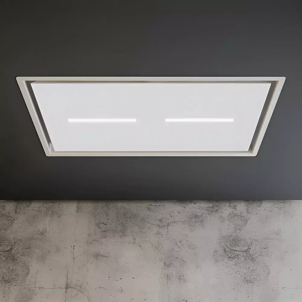 SIRIUS - Páraelszívó SLT-971 LESS EM 120 cm H 160 TW Fehér üveg motor nélkül