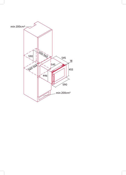 NODOR - Beépíthető borhűtő NorCare V-28 BK fekete