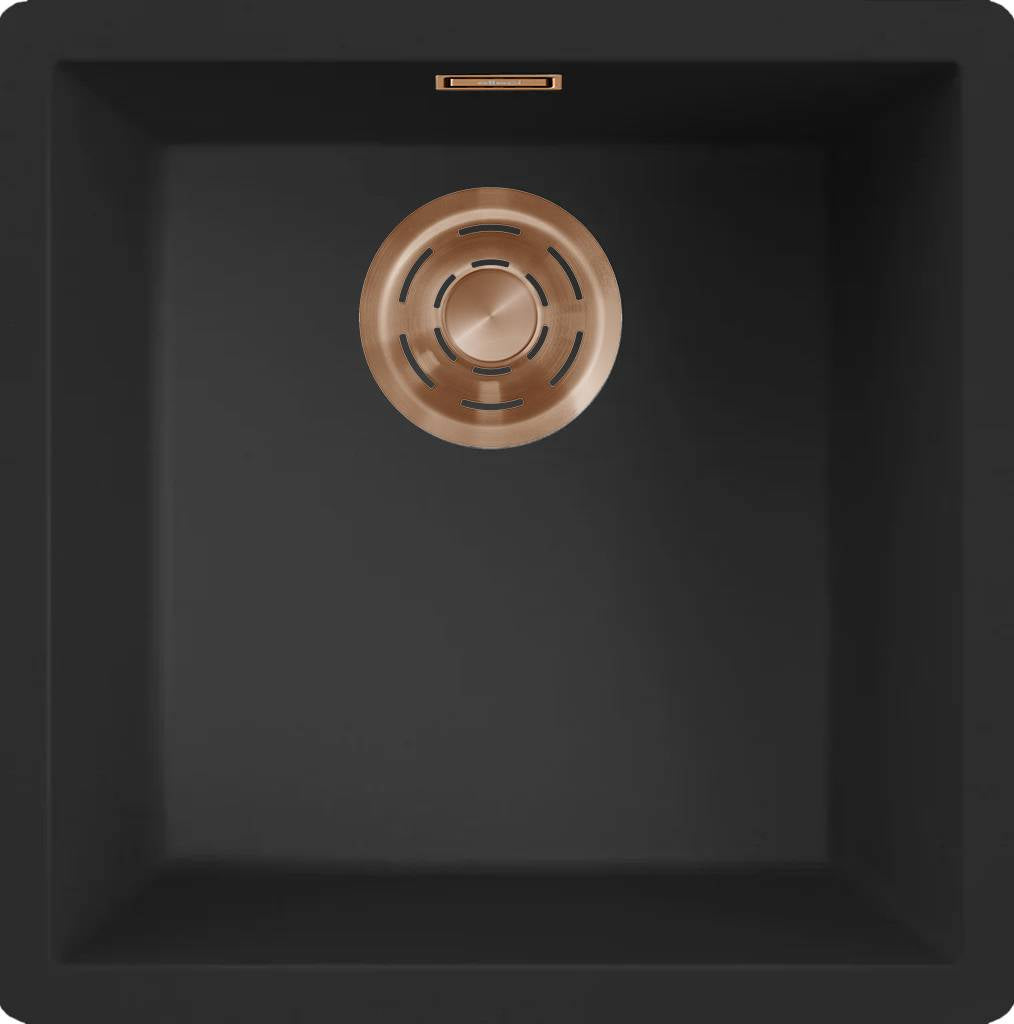 ELLECI - Mosogatótálca Zen 102 K86 Black bronz tartozékokkal