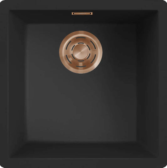 ELLECI - Mosogatótálca Zen 102 K86 Black bronz tartozékokkal