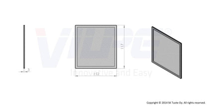 VILPE® rovarháló, 60-100 mm