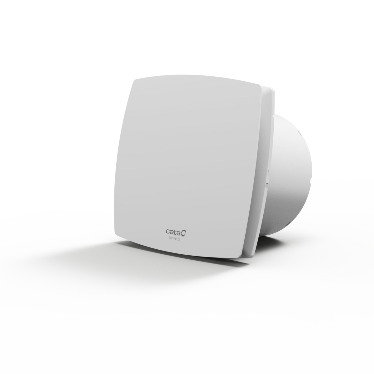 CATA DX-NEO 10 HT fehér - szellőző ventilátor design előlappal, utószellőztető és páraérzékelő funkcióval