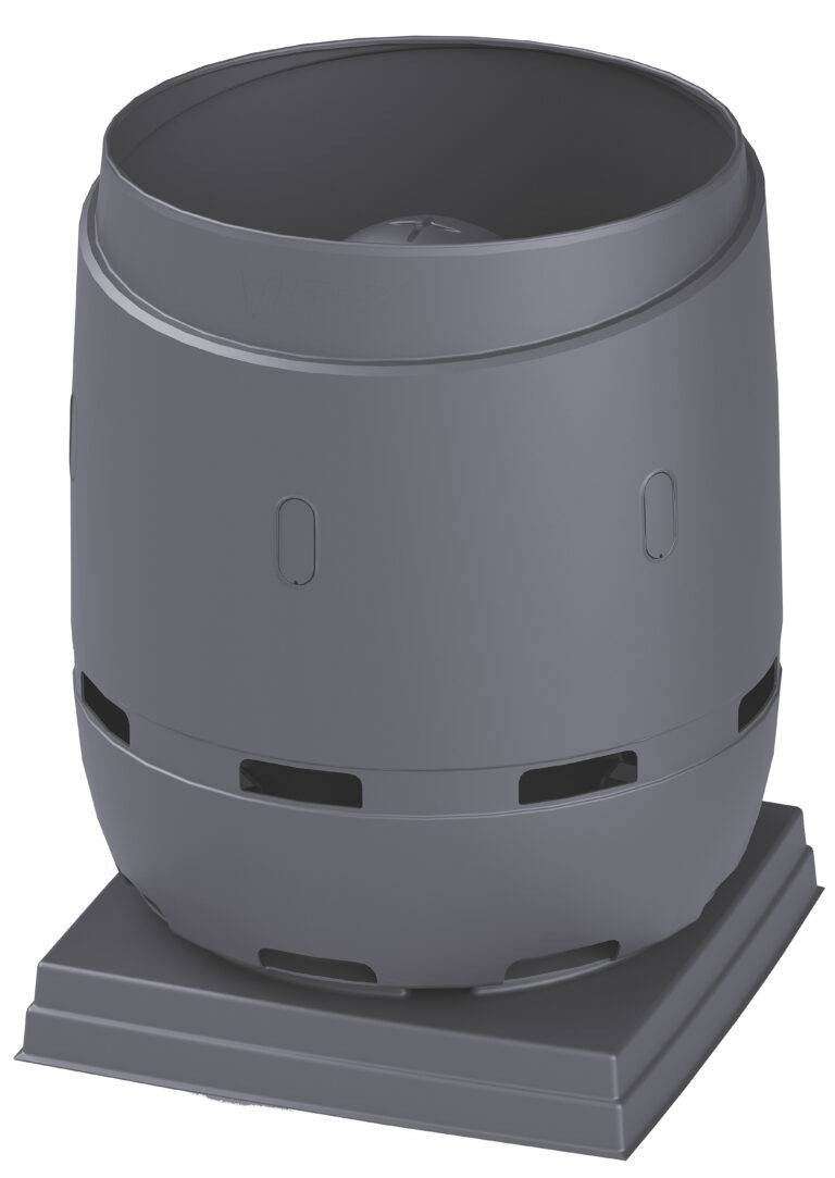 VILPE 630S FLOW 3XL tetőszellőző 970x970 Ezüstszürke