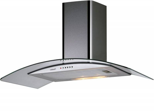 CATA - Páraelszívó C-GLASS 900 LED inox