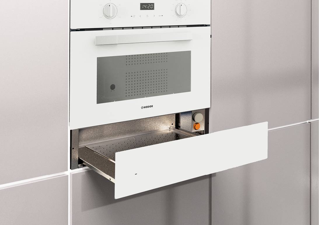 NODOR - Beépíthető melegentartó fiók NorChef WP-1501 SW fehér