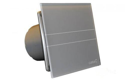 Cata E-100MS ventilátor metakrilát előlappal, szürke
