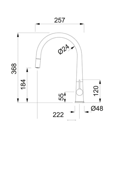 ELLECI - Csaptelep Athena Plus M79 Aluminium
