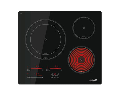 CATA - Beépíthető kerámia főzőlap TDM-6003 BK Fekete