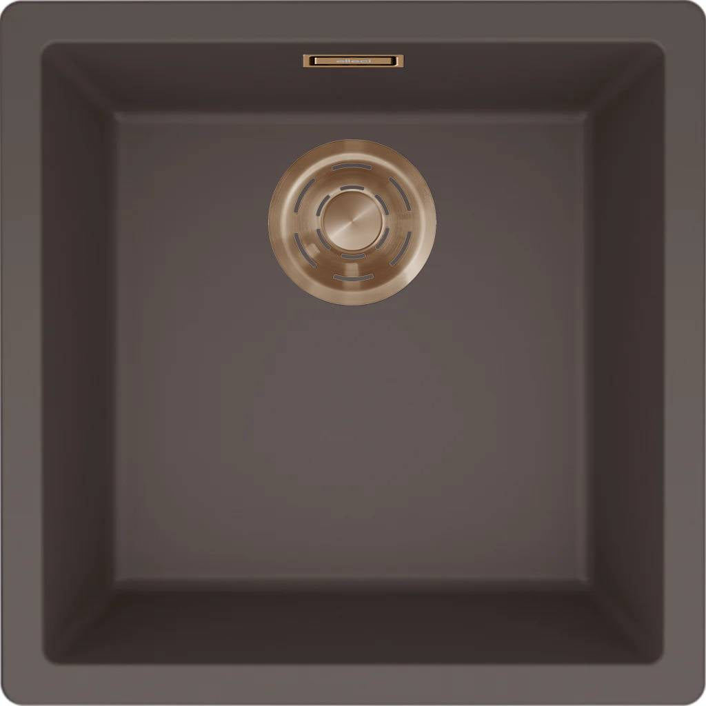 ELLECI - Mosogatótálca Zen-F 102 K87 Cocoa bronz tartozékokkal