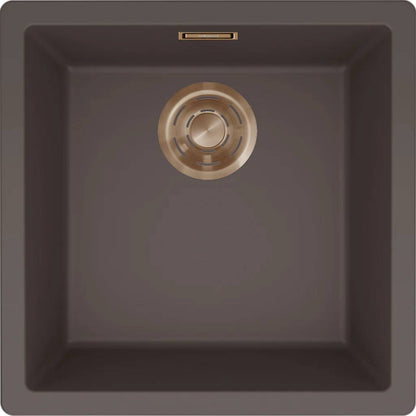 ELLECI - Mosogatótálca Zen-F 102 K87 Cocoa bronz tartozékokkal