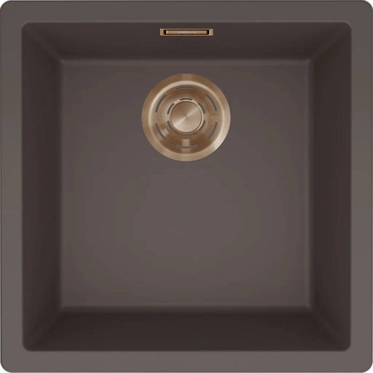 ELLECI - Mosogatótálca Zen-F 102 K87 Cocoa bronz tartozékokkal