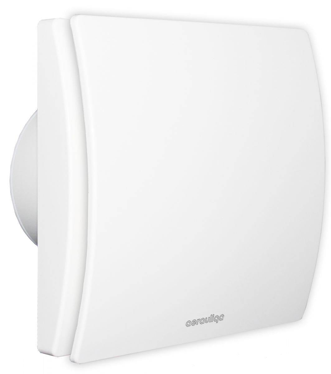 AERAULIQA Quantum EX-100 HT ventilátor utószellőztető, páraérzékelő és alapszellőztető funkcióval