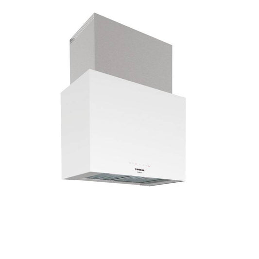 NODOR OUTLET - Páraelszívó NorBreeze CUBE GLASS ECO 70 WH - Kiállított bemutató termék!
