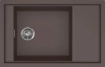 ELLECI - Mosogatótálca Sintesi 305 K87 Cocoa inox tartozékokkal