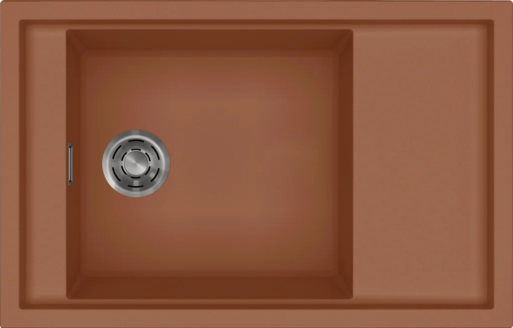 ELLECI - Mosogatótálca Sintesi 305 K83 Clay inox tartozékokkal