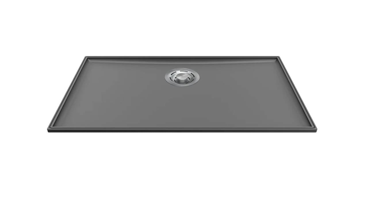 ELLECI - Mosogatótálca medencefenék Essenza 70 K99 Concrete inox tartozékokkal
